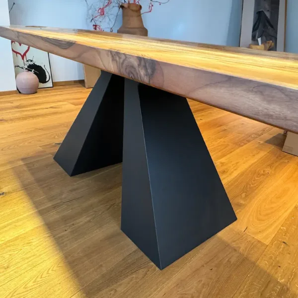 Suport de masă TOWER - 72 cm - Negru MAT