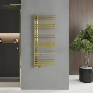 Calorifer de baie modern Neptun - 1200x500mm - Auriu - Mexen