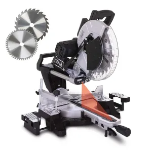 Fierăstrău profesional culisant și pendular HM140L-BE - 2000W - 305mm - Scheppach Black Edition