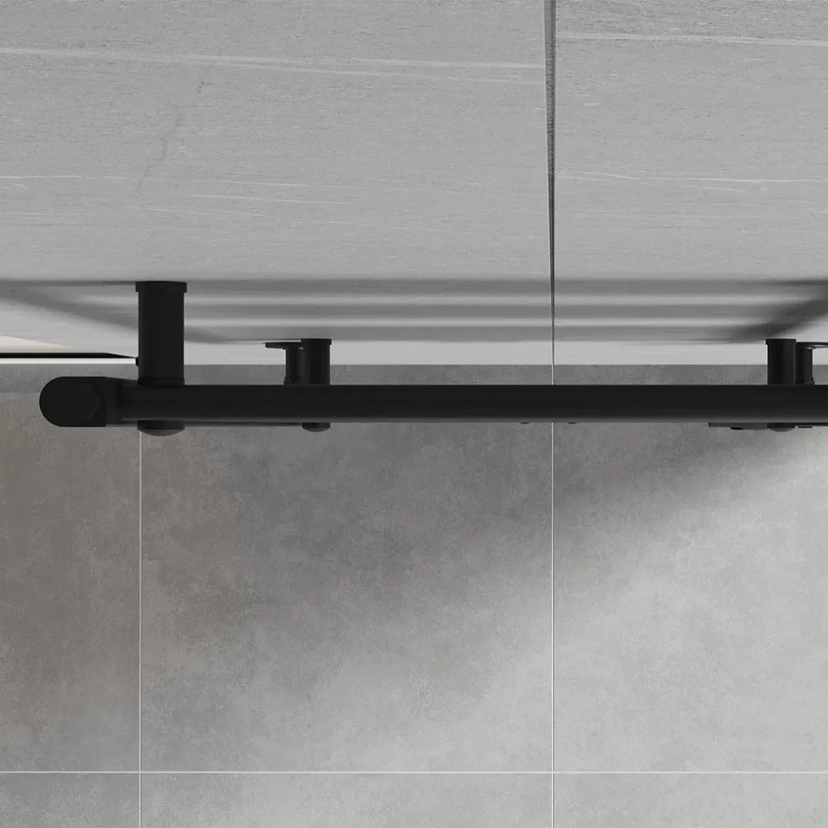 Radiator-Mars-3 Calorifer de baie modern Mars - 1800 x 600 mm - Negru - 953 W - Mexen
