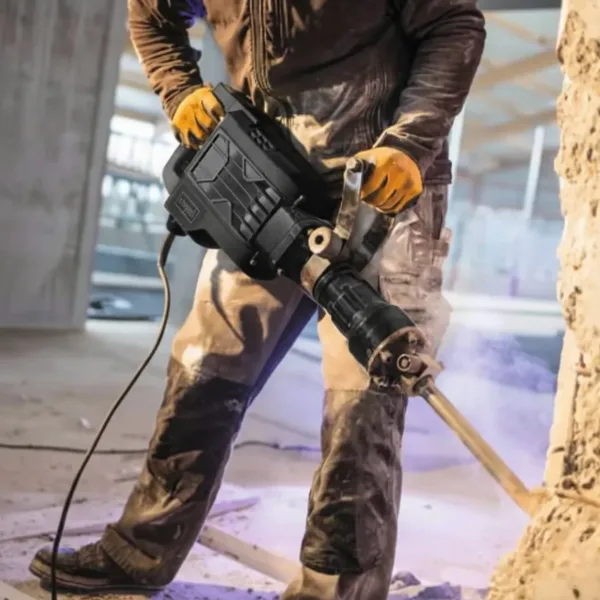 Ciocan de demolare AB2000-BE - 1700 W - Scheppach Black Edition