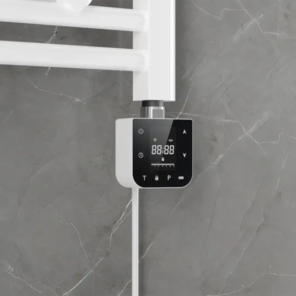 Încălzitor electric pentru radiator de baie WI-FI LED