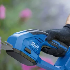 Foarfecă electrică pentru gard viu și iarbă C-HTGS200-X - 20 V - Scheppach