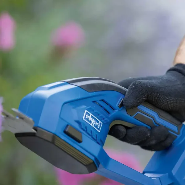 Foarfecă electrică pentru gard viu și iarbă C-HTGS200-X - 20 V - Scheppach