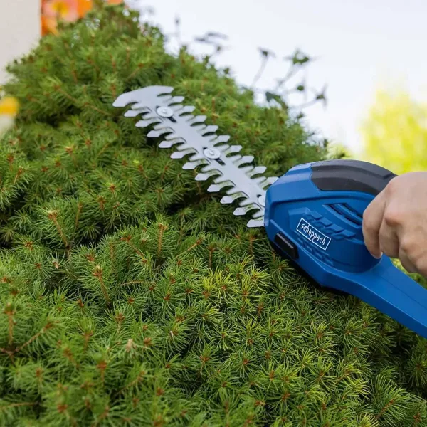 Foarfecă electrică pentru gard viu și iarbă C-HTGS200-X - 20 V - Scheppach