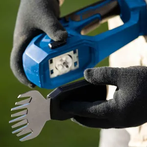 Foarfecă electrică pentru gard viu și iarbă C-HTGS200-X - 20 V - Scheppach