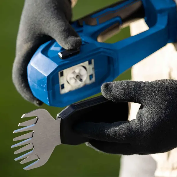 Foarfecă electrică pentru gard viu și iarbă C-HTGS200-X - 20 V - Scheppach