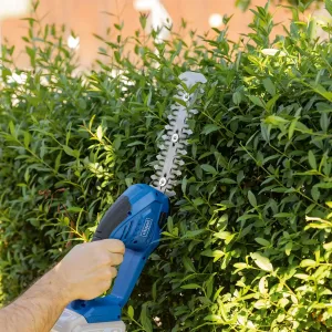 Foarfecă electrică pentru gard viu și iarbă C-HTGS200-X - 20 V - Scheppach