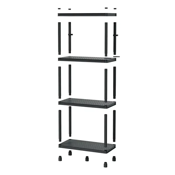 Raft depozitare 58 x 28 x 131,5cm - 150kg - KSS60L4