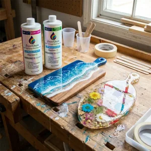 Rășină epoxidică - RESIN4DECOR - OPT 24 ore - Transparentă - 1:1